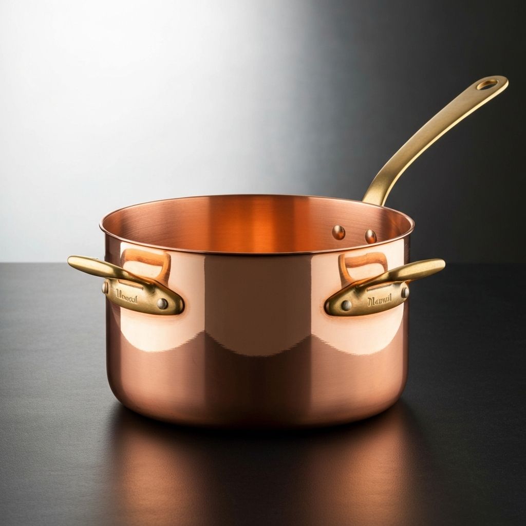 Mauviel M'Heritage 250 - 2.5mm professional copper cookware